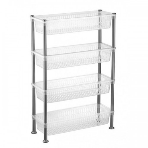 Етажерка вузька Bursev 5158 91 Прозора 50x19,5x80 см
