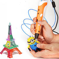 3D ручка 3D Pen+LED-дисплей + 5 м нити в подарок! Топ