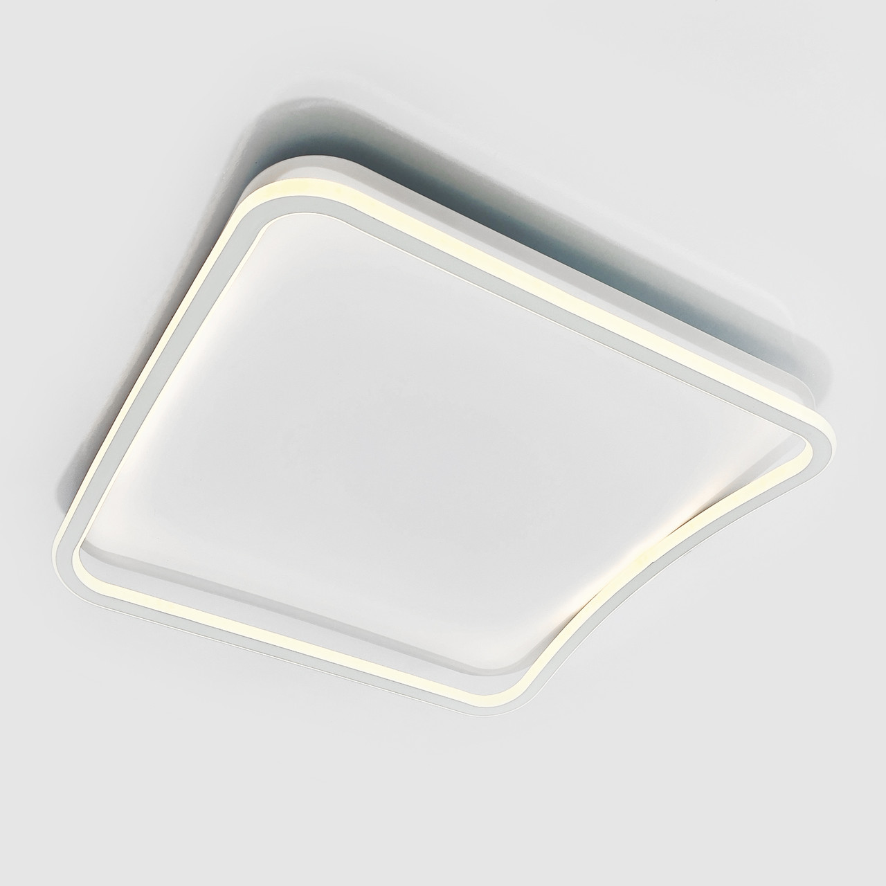 Led люстра до 15 м² квадратная без пульта (Led 7871012)
