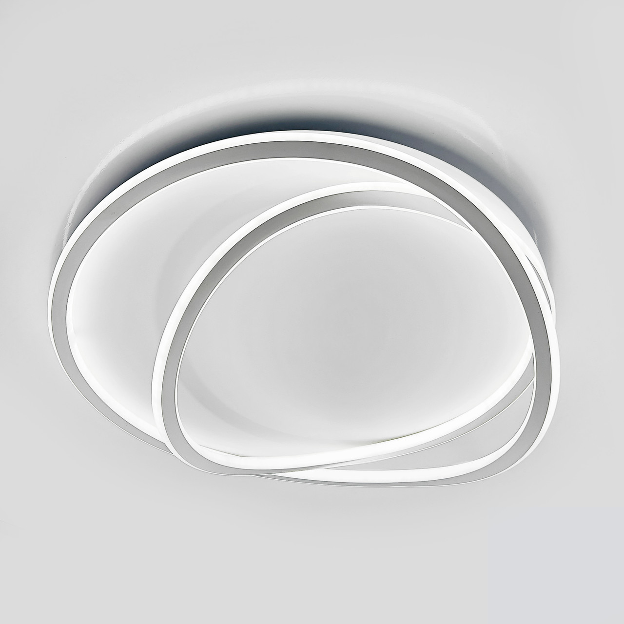 Світлодіодна Led люстра без пульта, кругла, для приміщень до 15 м² (Led 7871011), фото 1