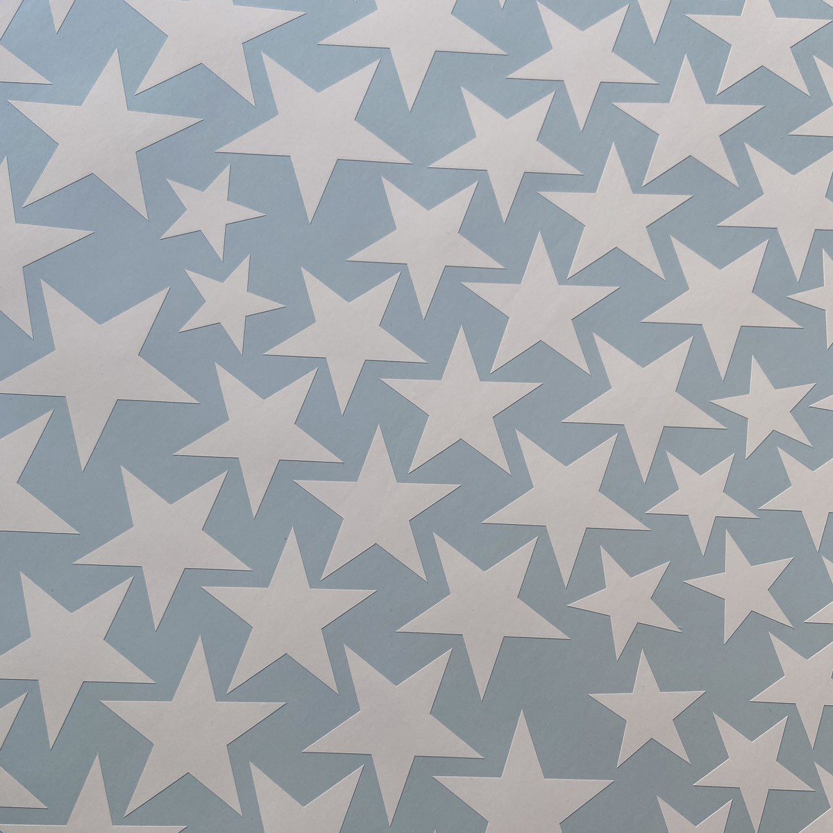 Набор наклеек Звезды 100 шт. виниловые наклейки на стену для декора детской самоклеющиеся ПВХ матовая Белый - фото 5 - id-p1966447615