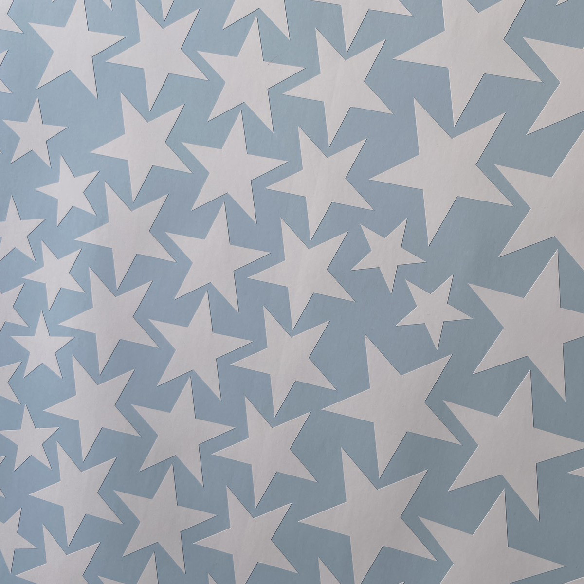 Набор наклеек Звезды 100 шт. виниловые наклейки на стену для декора детской самоклеющиеся ПВХ матовая Белый - фото 6 - id-p1966447615