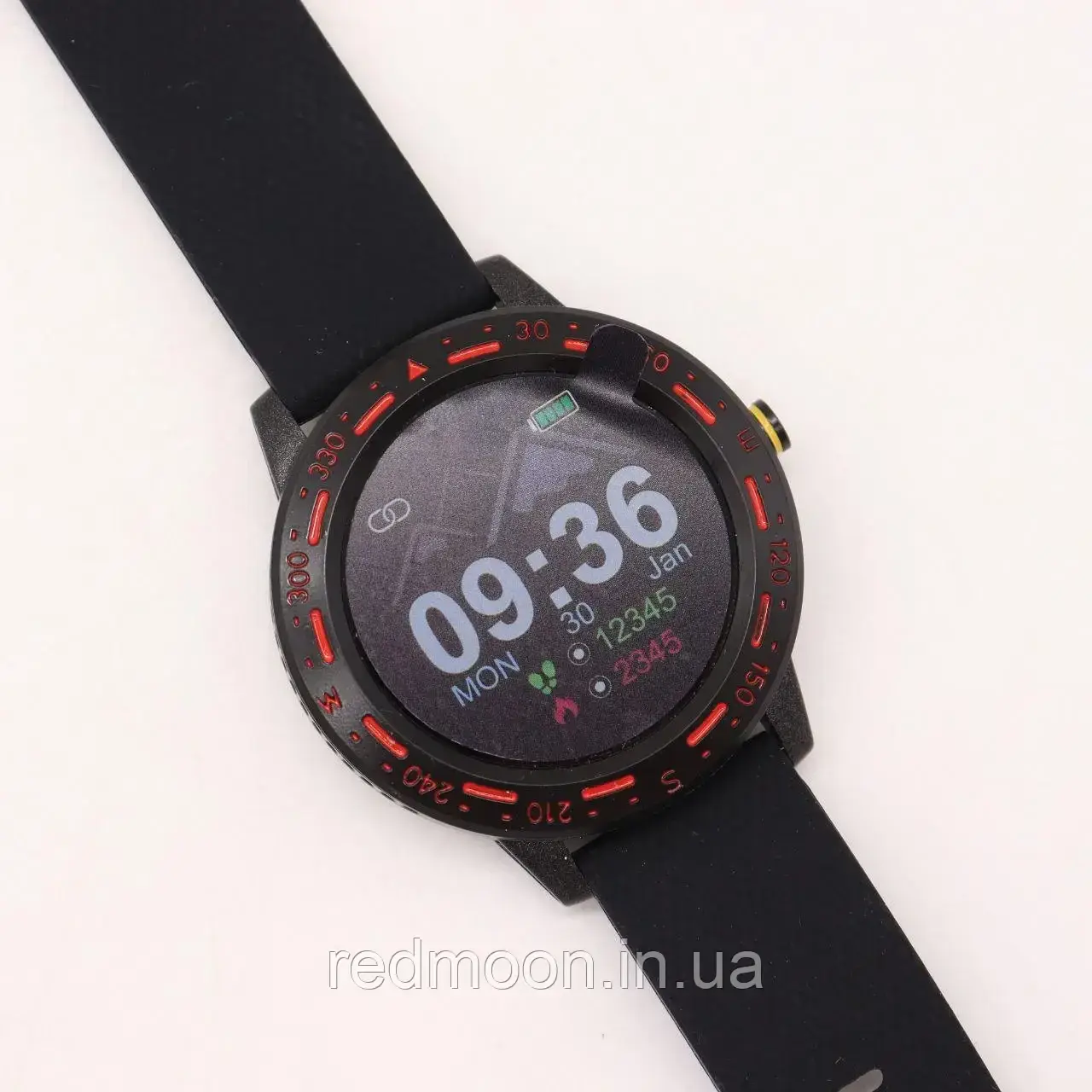 Наручные смарт-часы Smart S18, Красные / Водонепроницаемый фитнес браслет / Умные часы для тренировок - фото 2 - id-p1988216611
