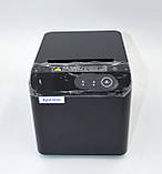 POS-принтер Xprinter XP-T80Q-UL з автообрізанням, чорний, USB+LAN (XP-T80Q-UL), фото 3