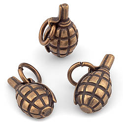 Підвіска Граната з кільцем 16х8 мм 1 шт. Бронза