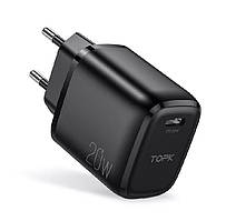 Швидка зарядка TOPK 20W QC 3.0 Type-C адаптер блок живлення мережний пристрій