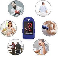 Пульсоксиметр для измерения пульса, сатурации (кислорода) в крови, LK87 пульсометр на палец! Покупай