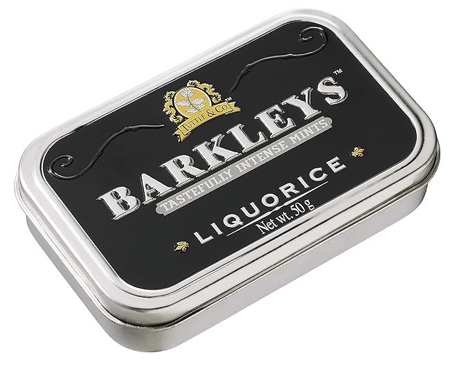 Драже Barkleys Tastefully Intense Mints Liquorice 50 g, фото 1