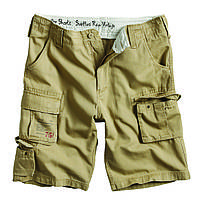 Мужские шорты Surplus Trooper Shorts Beige бежевые хлопковые повседневные шорты карго сурплюс