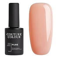 База камуфлирующая каучуковая для гель-лака Couture Colour Pure Base Coat 05, нюдовый, 9 мл