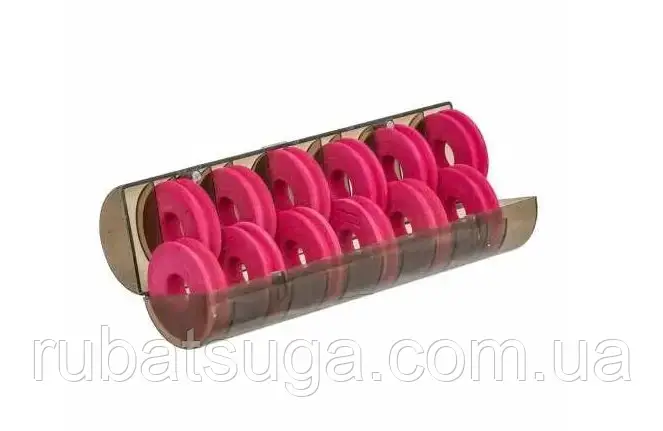 Повідочниця зиг-риг Carp Zoom EVA Hook Link Spool Set, 12 spools (CZ7526)