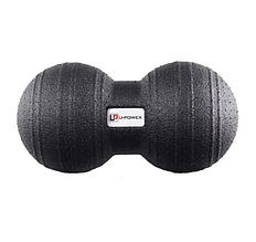 Масажер UP_1004 U-POWEX Epp foam peanut ball подвійний d12*24 см чорний