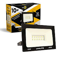 UNILITE 10W 6500K 220 V 800 lm світлодіодний LED прожектор VARGO (117913)