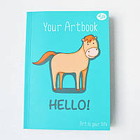 Блокнот Profiplan "Artbook horse", А6