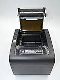 Опт та роздріб Xprinter M806 USB WiFi принтер чеків з автообрізанням чека, термопринтер 80мм чорний, фото 8