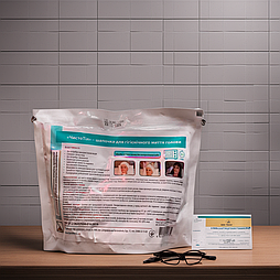 Шапочка для миття голови без води ЧистоТіл, товари для догляду за лежачими хворими