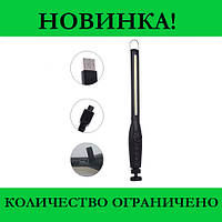 Фонарик BL 821 + с магнитом COB 18650 battery usb charge, хорошая цена