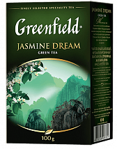 Чай Ґрінфілд зелений с жасміном Jasmine Dream 100г листовий