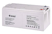 SHOTO Акумуляторна батарея 6CNF, 12V, 200Ah, GEL-CARBON