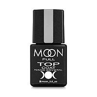 Moon Full Nano Crystal Top Coat - топ для гель лака, 8 мл. (стойкий к царапинам)