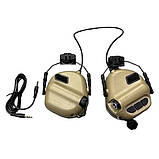 Навушники активні тактичні для стрільби Earmor M31H, фото 4