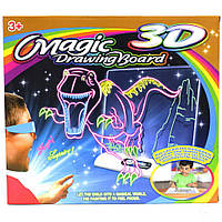Магическая 3D доска для рисования Magic Drawing Board, хорошая цена