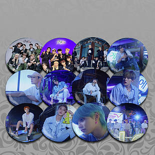 Набір значків 56 мм Stray kids 12 штук 06