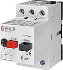 Автоматичний вимикач захисту двигуна ETI MS 25 9kW(16-20A)