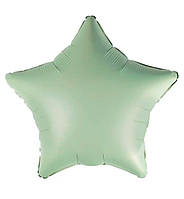 Воздушный шар "Star" Ø - 45 см., цвет - оливка (сатин)