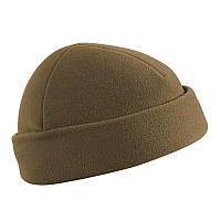 Шапка Тактическая военная Helikon Watch Cap Флисовая Подшлемник Польша Койот