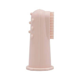 Дитяча зубна щітка Difrax Силіконова, масажна, Pink (377 Pink)