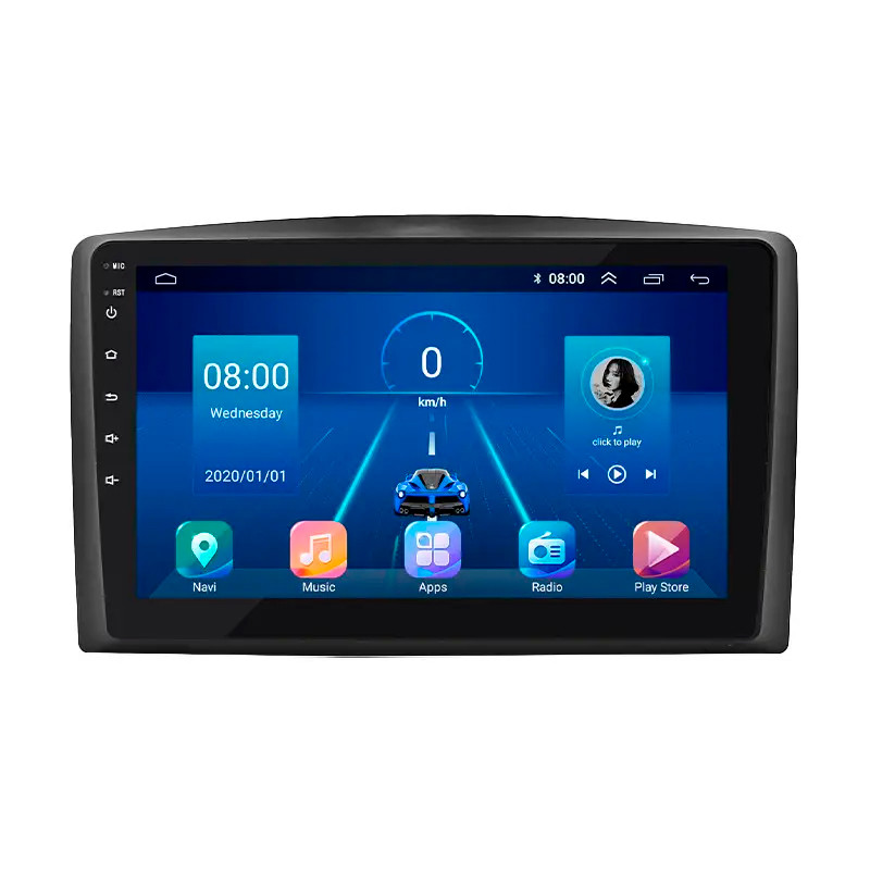 Штатна магнітола Lesko для Mercedes-Benz Metris 2015-н.в. екран 10" 4/32Gb 4G Wi-Fi GPS Top Метрис