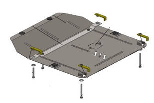 Захист двигуна Chevrolet Cruze I J300 (2008-2016) Кольчуга