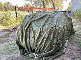 Маскувальна сітка 4х6м для автомобіля, пікапа, позашляховика та техніки. Колір камуфляж (листя), фото 5