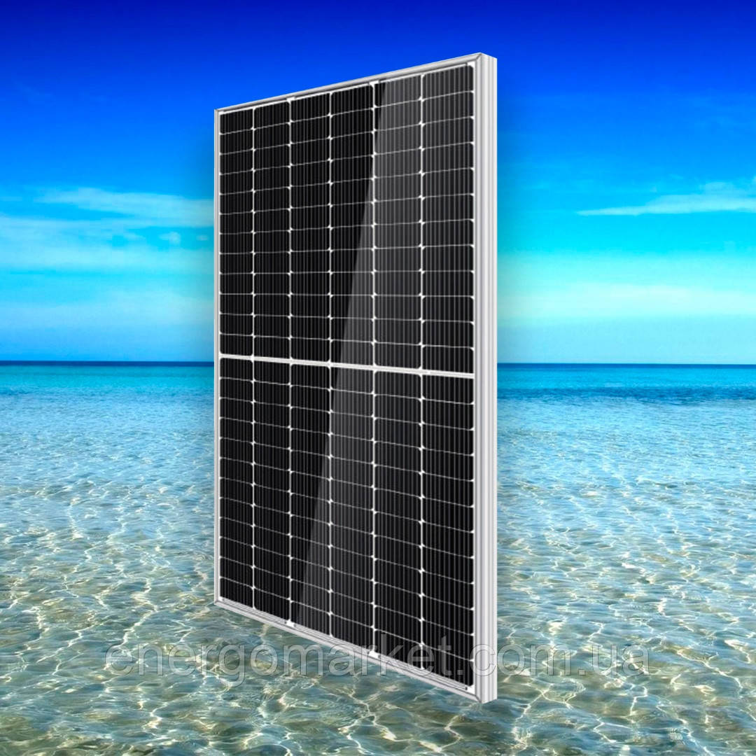 Сонячна панель Leapton LP182x182-M-72-NH-575W Silver frame white backsheet