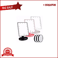 Зеркало для макияжа с 22 диодами Large LED Mirror с Usb! Покупай