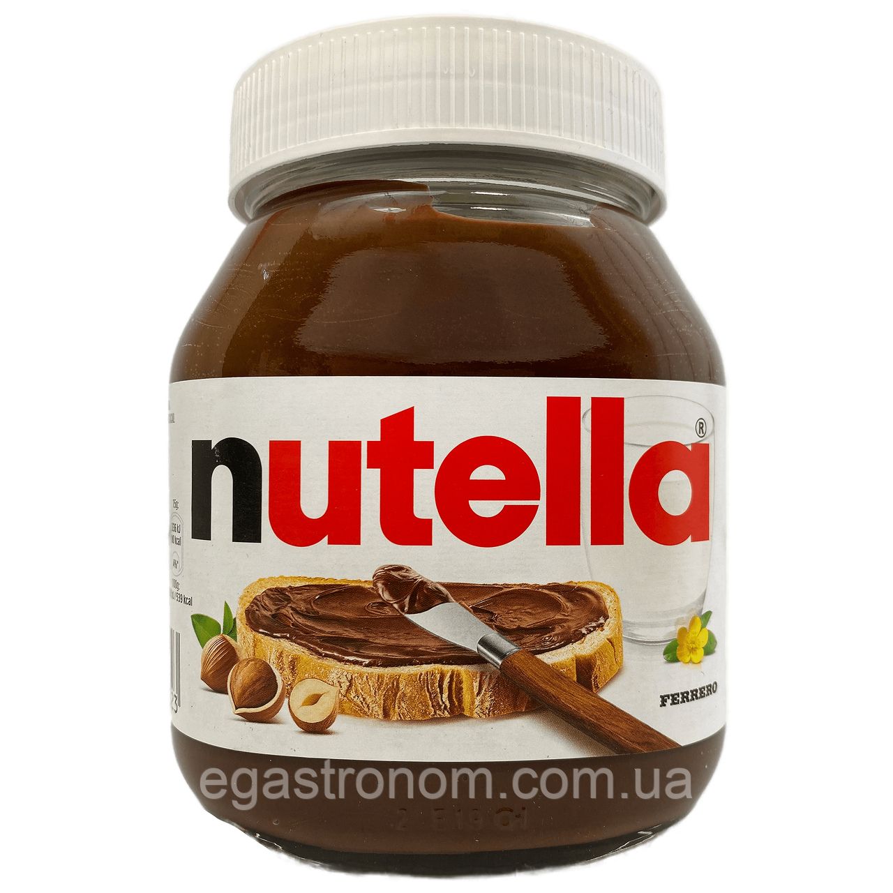 Шоколадна паста Нутелла Nutella 630g 6шт/ящ (Код: 00-00015234)