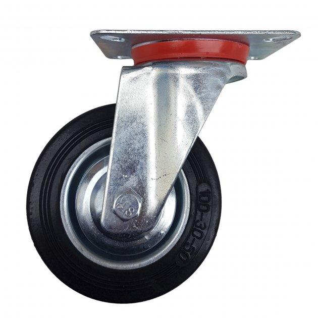 Колесо 100 мм на планці 520100 (max 70 кг), Арт.46027, фото 1