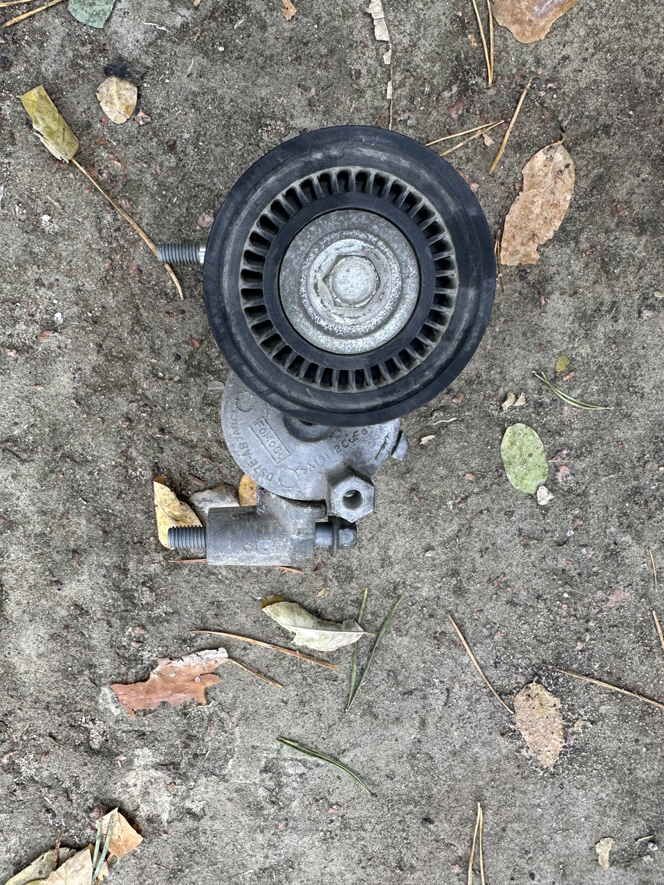 MK2 Ролик натягувач приводного ременя Ford Edge 2.0 2015-2018 дорест б/у оригінал, фото 1