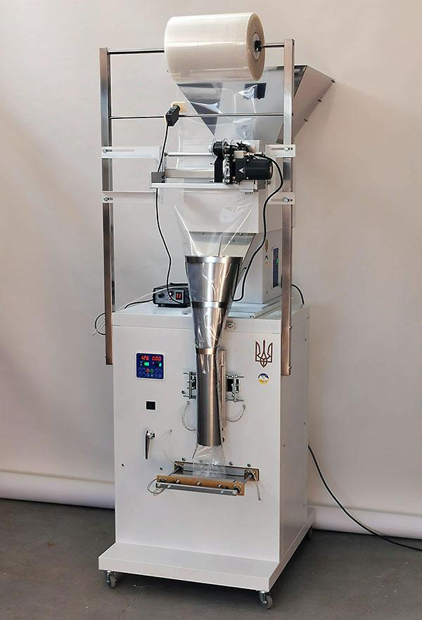 Фасовочный упаковочный автомат для сыпучих продуктов. Фасовочное ...