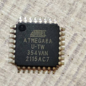 Контролер ATmega8A AU QFP48