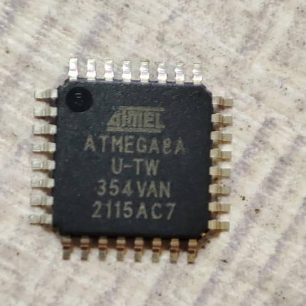 Контролер ATmega8A AU QFP48, фото 1