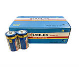 Батарейка RABLEX R14 (синя) 24 шт/уп (ціна за 2шт/бл), фото 3