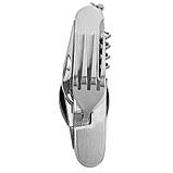 Туристичний столовий прилад Mil-Tec 5 в 1 Pocket Knife Set ложка виделка, фото 3