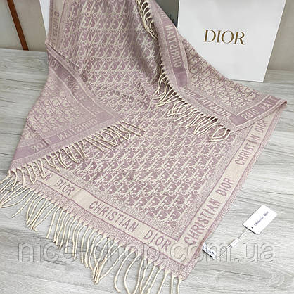 Хустка D.i.o.r. кашемір із бахромою, фото 2