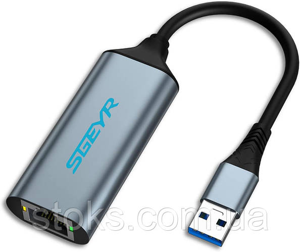 SGEYR 1000 Мбит/с USB 3.0 сетевой USB адаптер Ethernet USB A RJ45 (ID ...