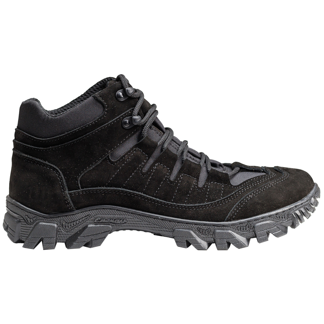 Зимові тактичні черевики, тактичне взуття на флісі Альфа Чорні, фото 1