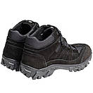 Зимові тактичні черевики, тактичне взуття на флісі Альфа Чорні, фото 4