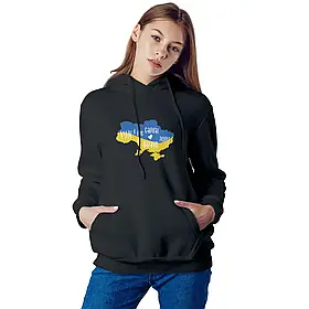 Худі жіночий з принтом Київ хоробрий XS