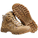 Зимові тактичні черевики, тактичне взуття на флісі Грім Койот, фото 3